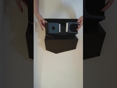 사용자 지정 로고 럭셔리 자기 플랩 뚜?? 박스