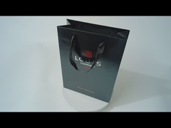 주문형 고급 인쇄 된 두꺼운 종이 가방 패키지 소매 제조업체