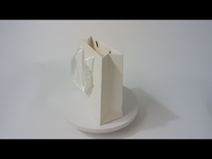 맞춘 인쇄된 백서 선물 가방은 장소 UV 로고 리본 핸들을 도매합니다