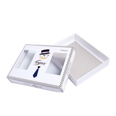 주문 판매를 위한 주문 접히는 서류상 의복 포장 상자 창 상자 온라인 공장 online manufacture