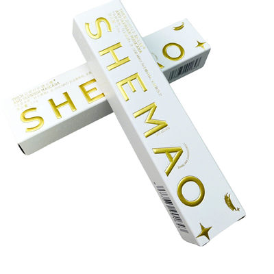 주문 Custom Luxury Paper Mascara Packaging Boxes with Gold Foil Stamping & Embossed Logo – Premium Paper Cosmetic Box Manufacturer 온라인 제조