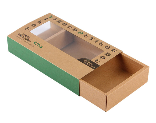 주문 애완 동물 창 도매로 포장하는 주문 브라운 Kraft 종이 서랍 상자 online manufacture