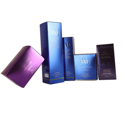 주문 돋을새김된 상표 로고 광택 있는 박판 공급자를 가진 주문 호화스러운 종이상자 online manufacture