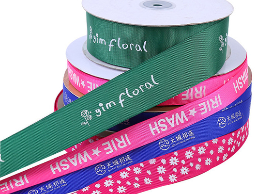 주문 단 하나 측 Soild 색깔 Ersonalised 그로그레인 리본 주문에게 선물 감싸기 online manufacture